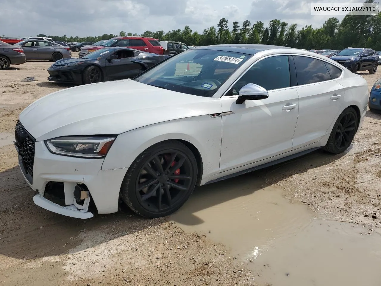 2018 Audi S5 Prestige VIN: WAUC4CF5XJA027110 Lot: 53868374