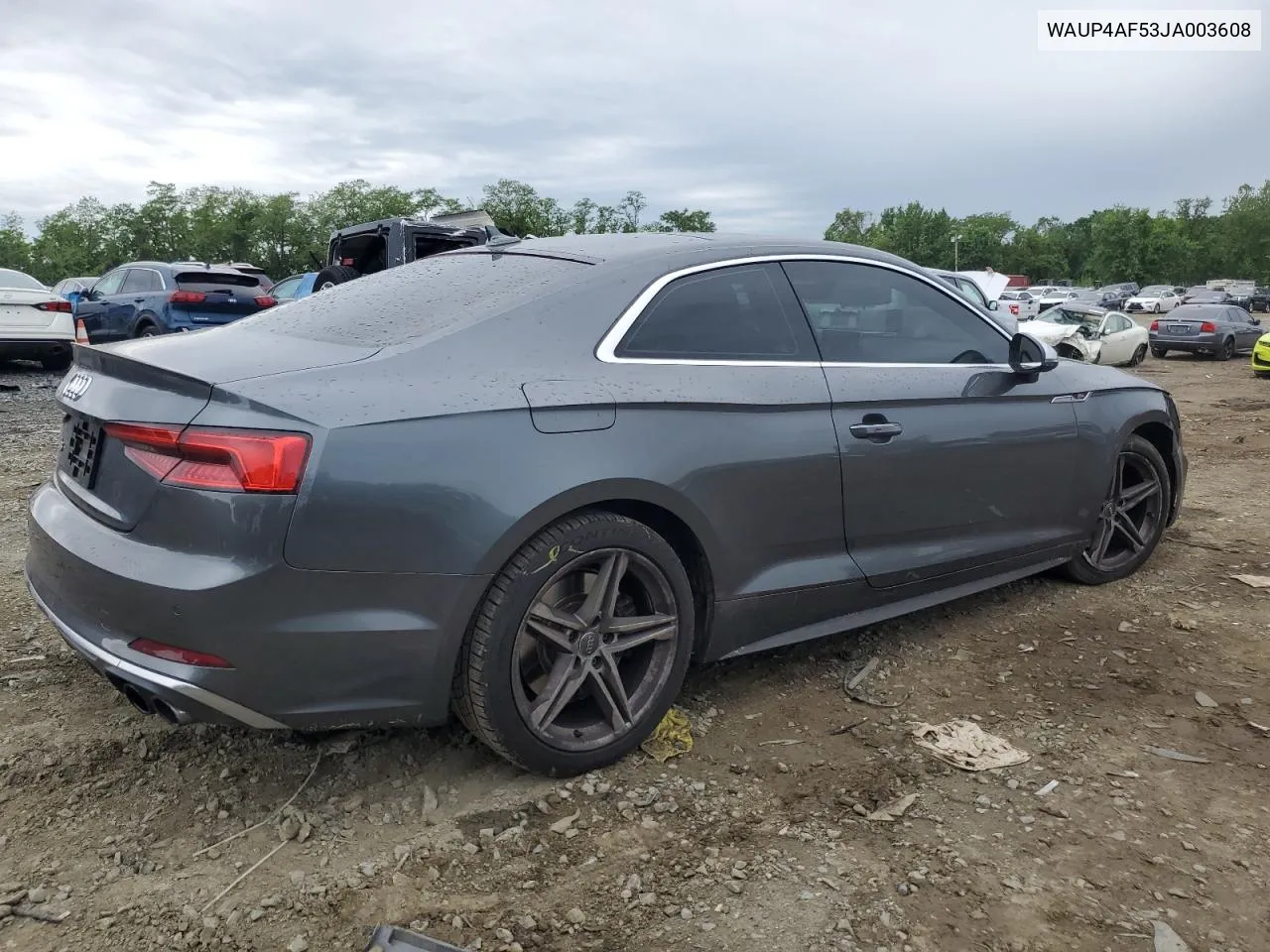 2018 Audi S5 Premium Plus VIN: WAUP4AF53JA003608 Lot: 53916654