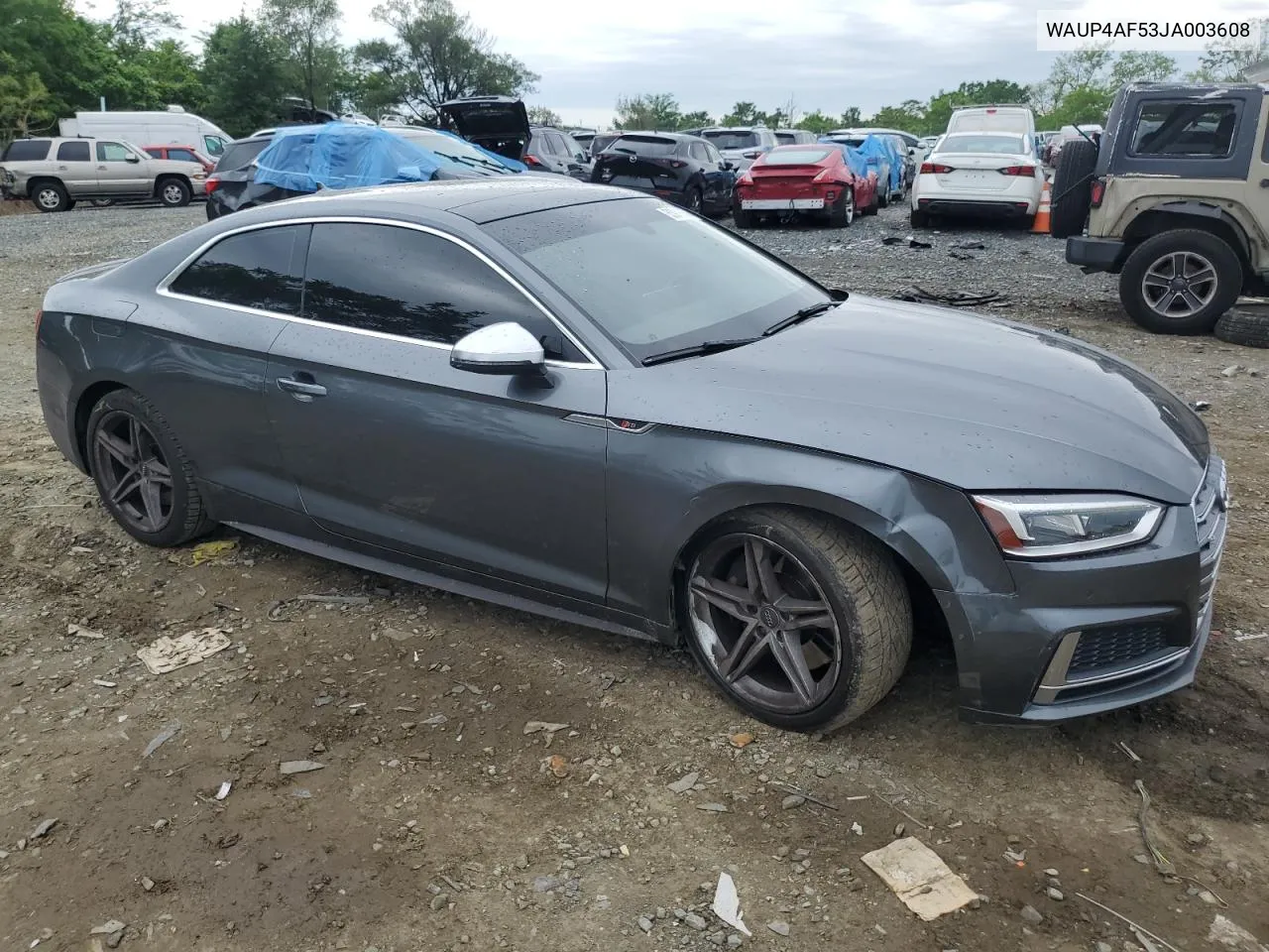 2018 Audi S5 Premium Plus VIN: WAUP4AF53JA003608 Lot: 53916654