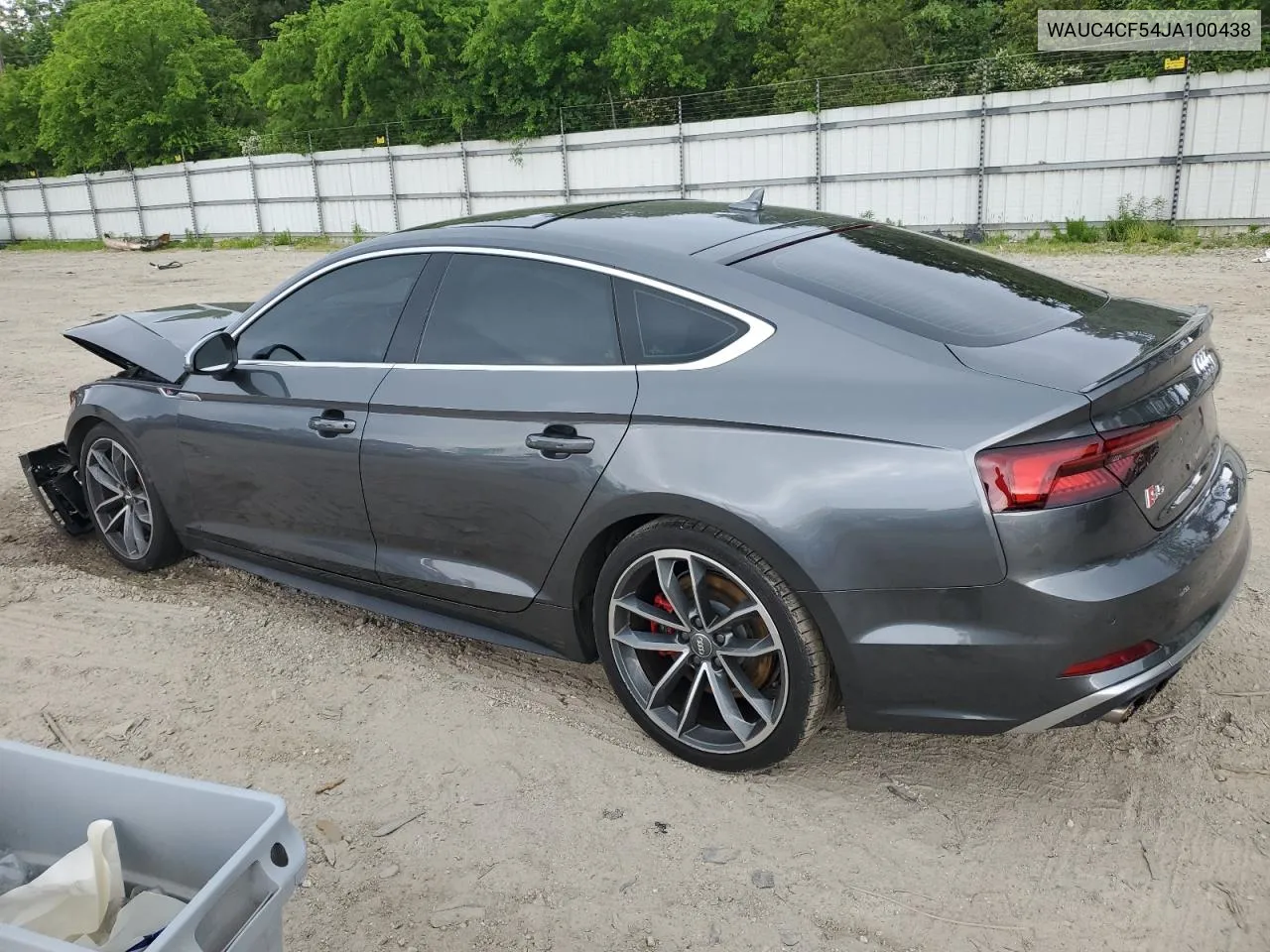 WAUC4CF54JA100438 2018 Audi S5 Prestige