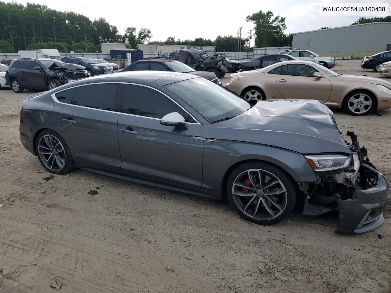 2018 Audi S5 Prestige VIN: WAUC4CF54JA100438 Lot: 54544044