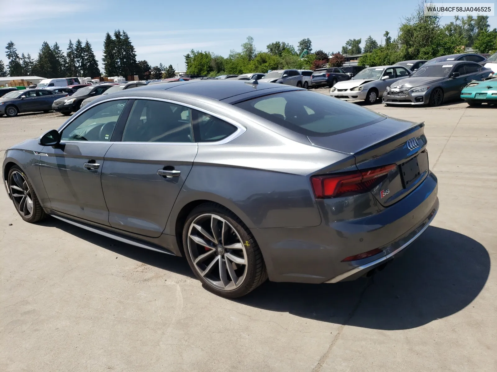 2018 Audi S5 Premium Plus VIN: WAUB4CF58JA046525 Lot: 54936664