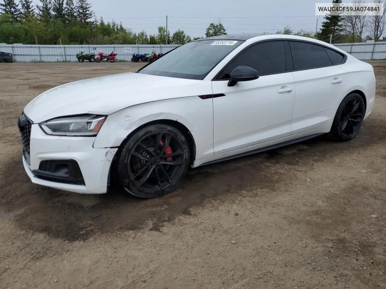 2018 Audi S5 Prestige VIN: WAUC4CF59JA074841 Lot: 55253774