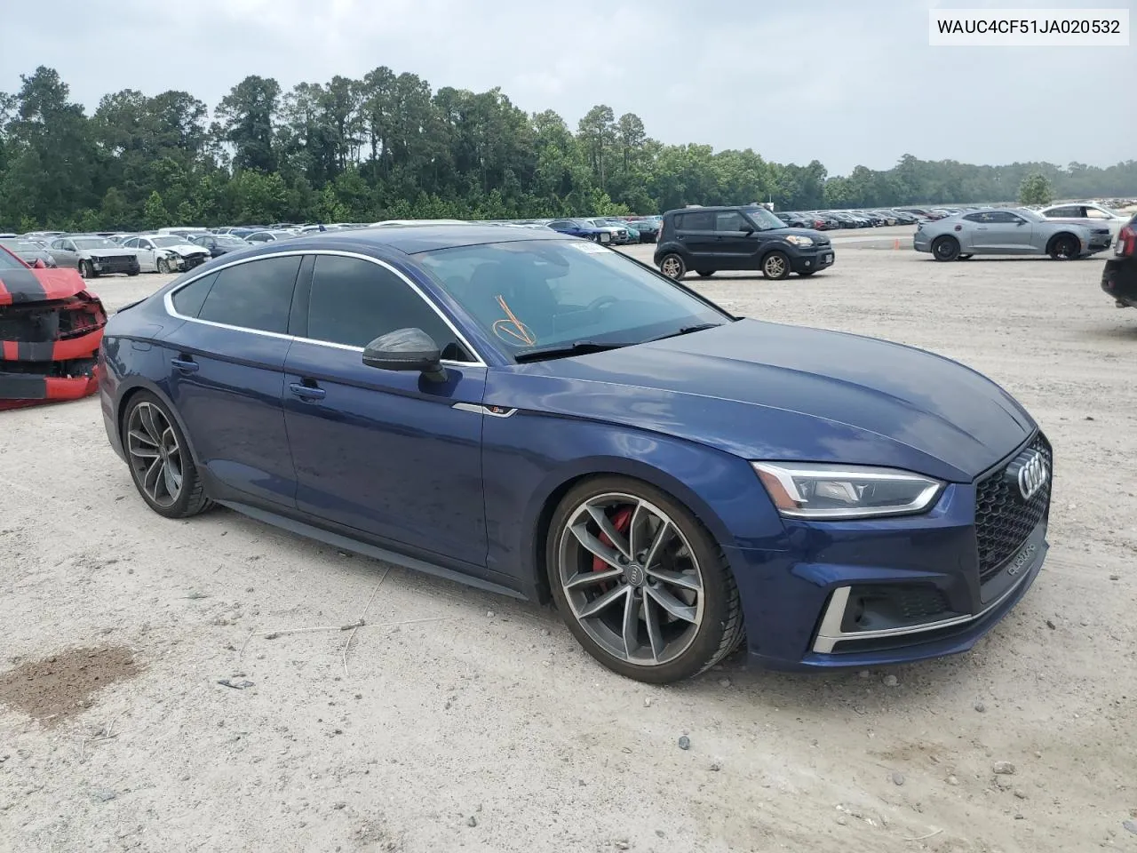 WAUC4CF51JA020532 2018 Audi S5 Prestige