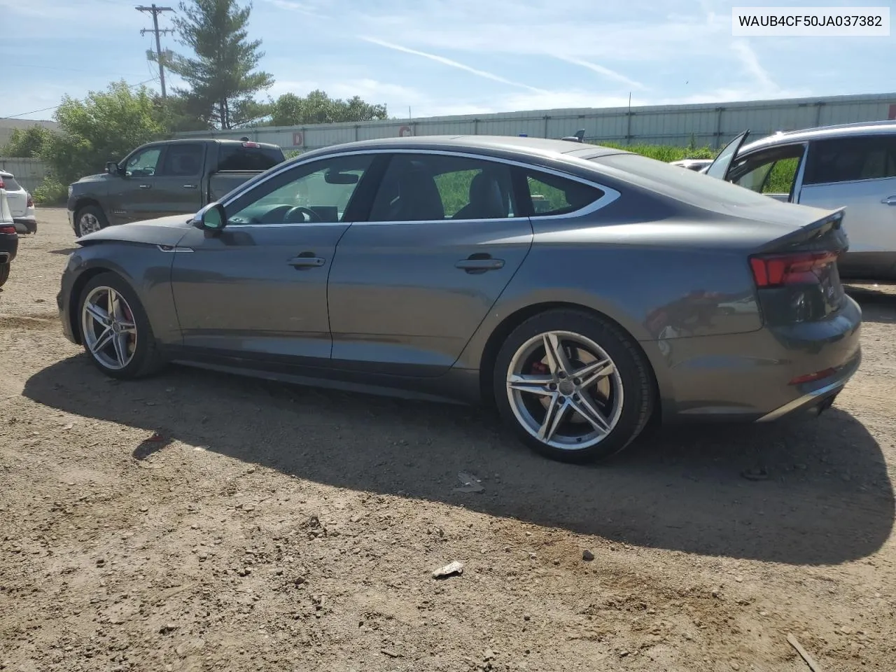 2018 Audi S5 Premium Plus VIN: WAUB4CF50JA037382 Lot: 57078454