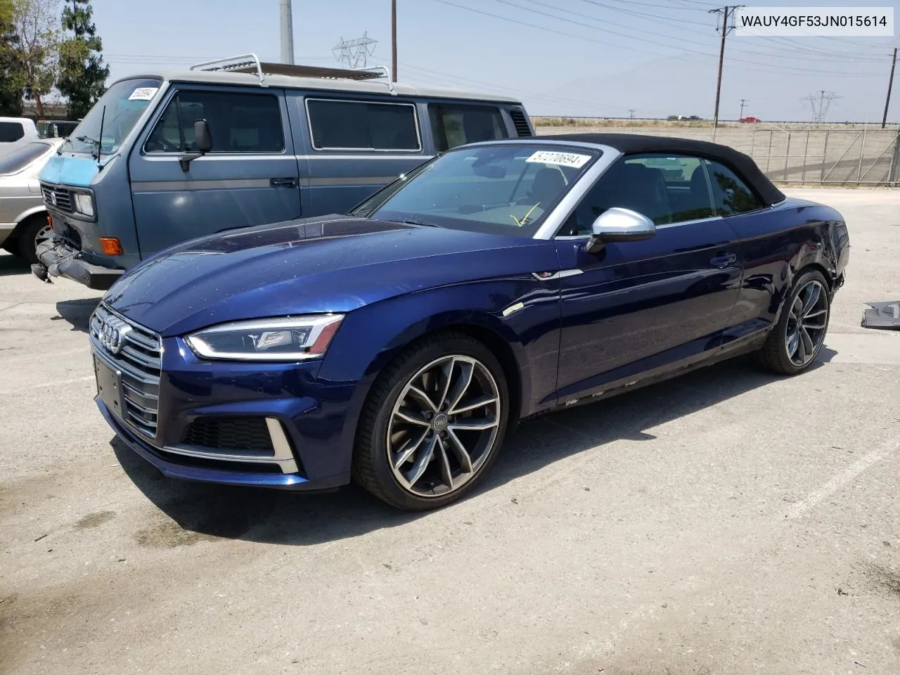 WAUY4GF53JN015614 2018 Audi S5 Premium Plus