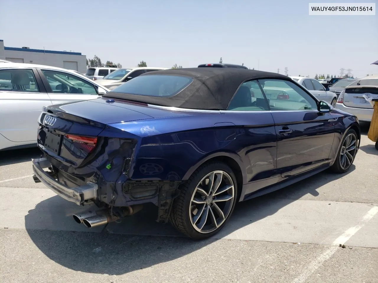 2018 Audi S5 Premium Plus VIN: WAUY4GF53JN015614 Lot: 57270694