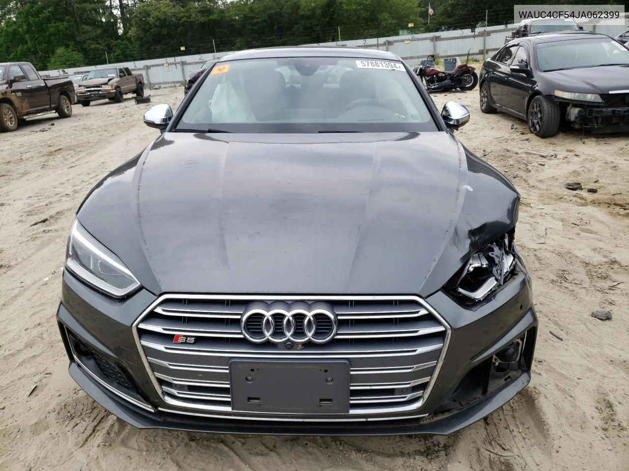 2018 Audi S5 Prestige VIN: WAUC4CF54JA062399 Lot: 57881394