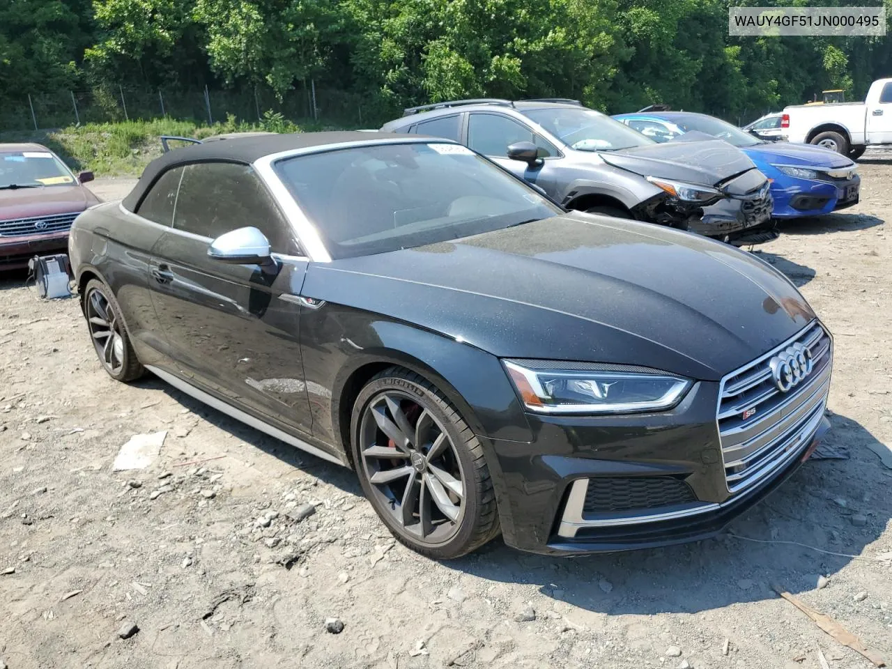 2018 Audi S5 Premium Plus VIN: WAUY4GF51JN000495 Lot: 59048964