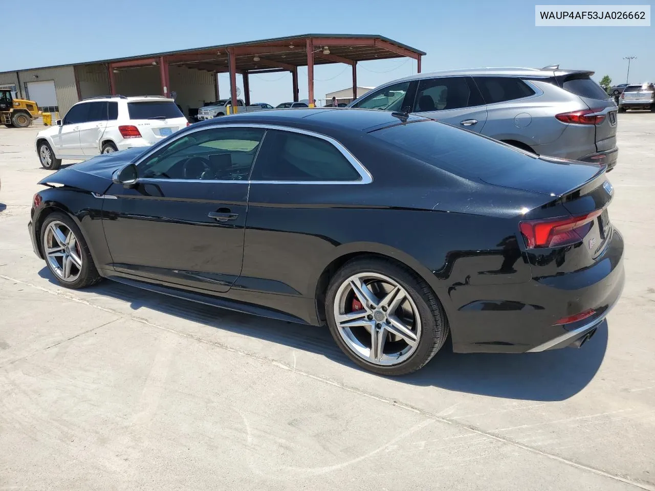 2018 Audi S5 Premium Plus VIN: WAUP4AF53JA026662 Lot: 59287174