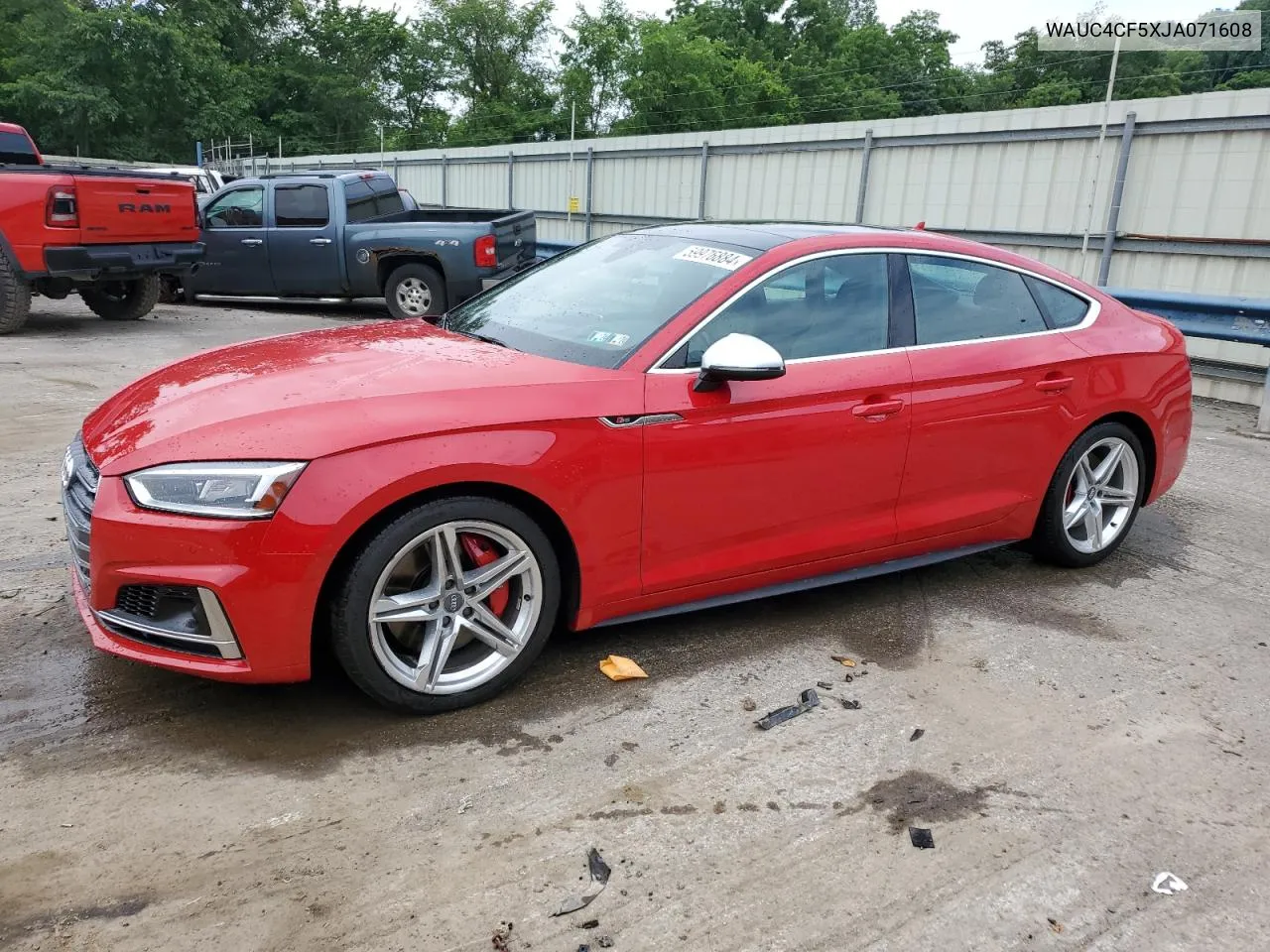 WAUC4CF5XJA071608 2018 Audi S5 Prestige