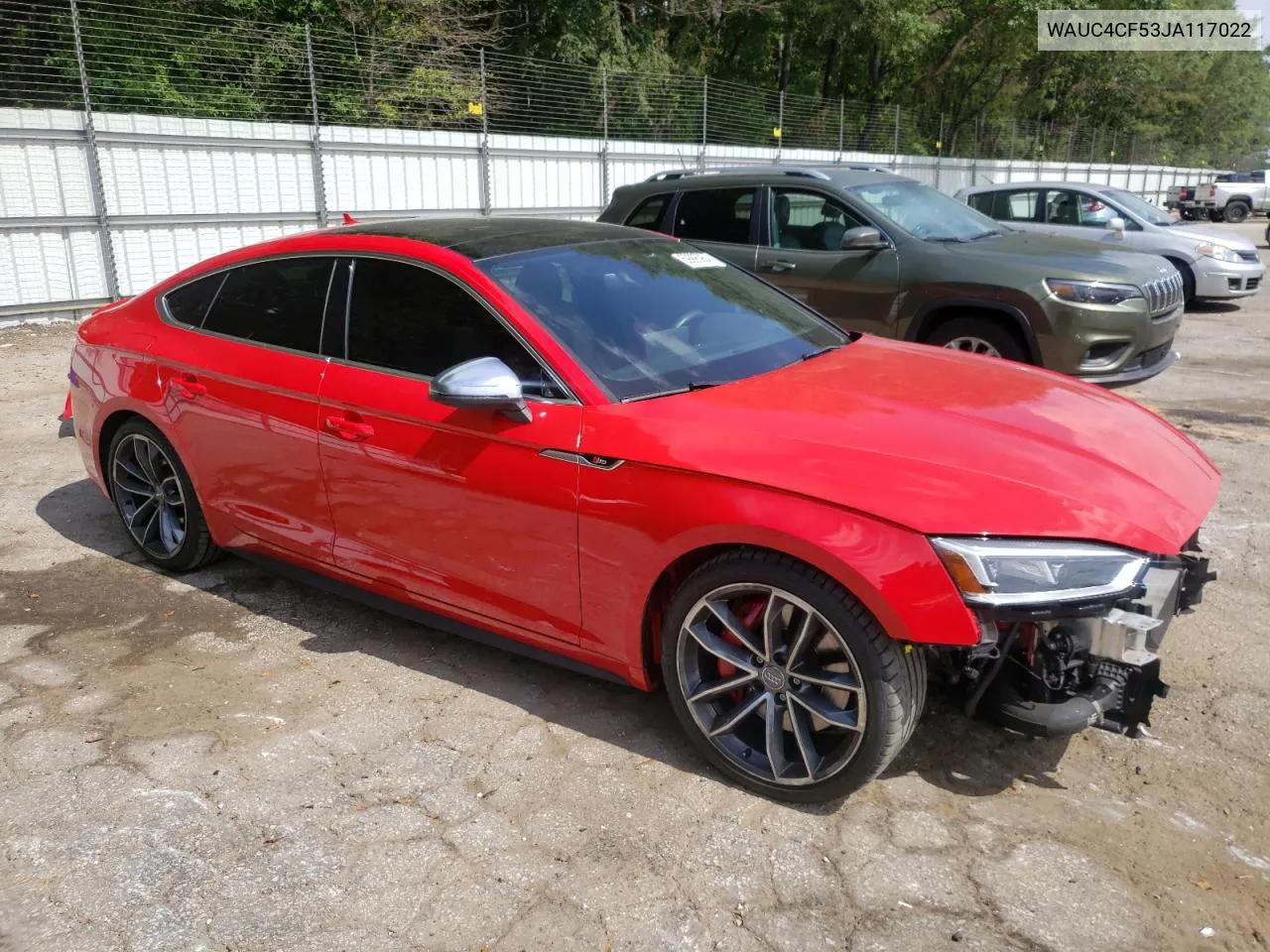 WAUC4CF53JA117022 2018 Audi S5 Prestige