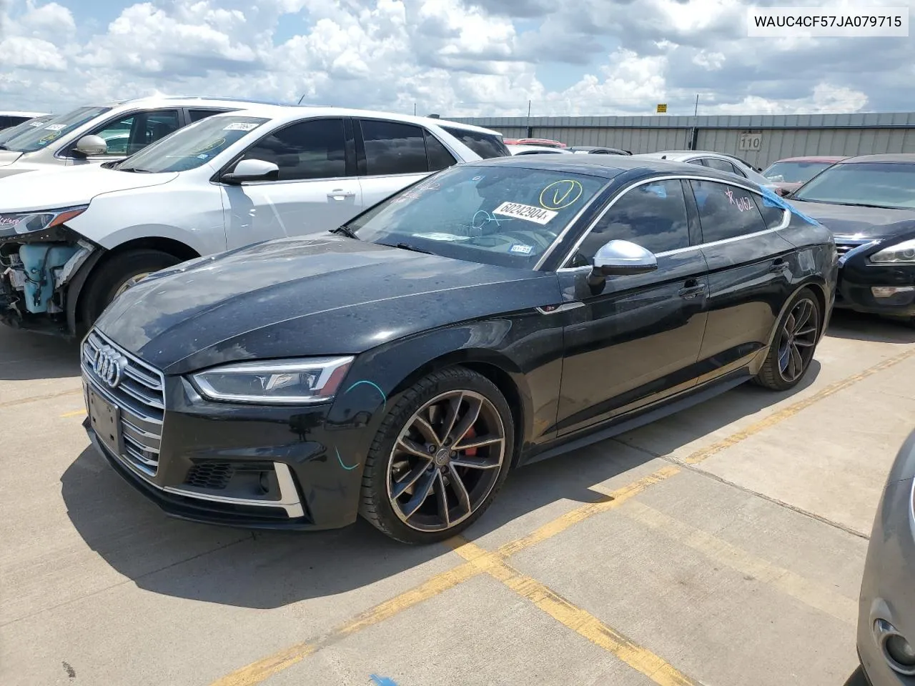 2018 Audi S5 Prestige VIN: WAUC4CF57JA079715 Lot: 60242904