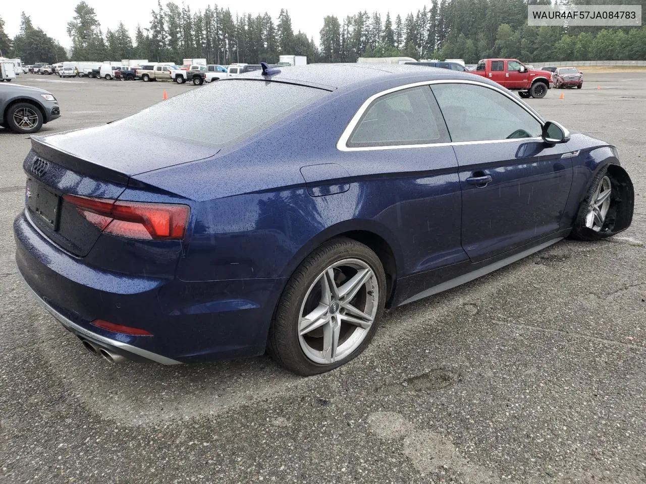 2018 Audi S5 Prestige VIN: WAUR4AF57JA084783 Lot: 60531564