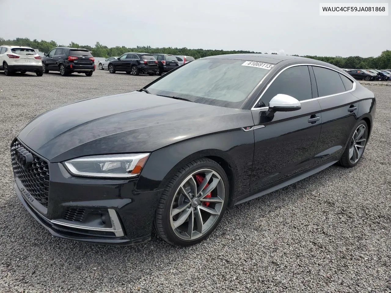 2018 Audi S5 Prestige VIN: WAUC4CF59JA081868 Lot: 61069113