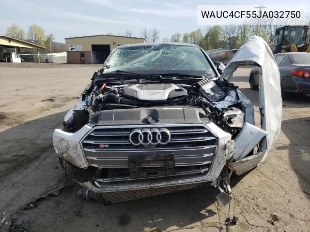 WAUC4CF55JA032750 2018 Audi S5 Prestige