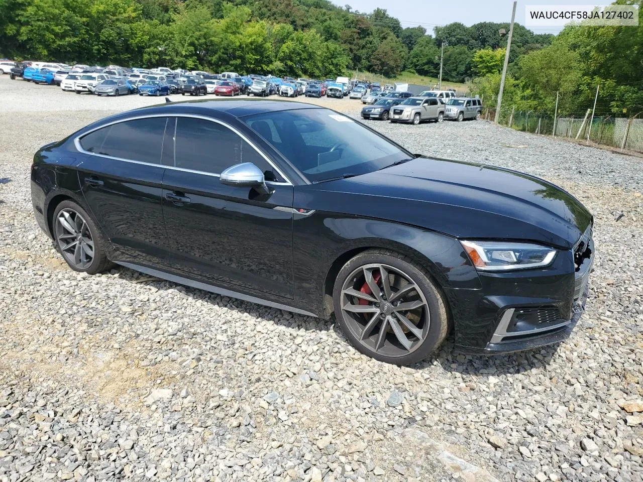 2018 Audi S5 Prestige VIN: WAUC4CF58JA127402 Lot: 62219214