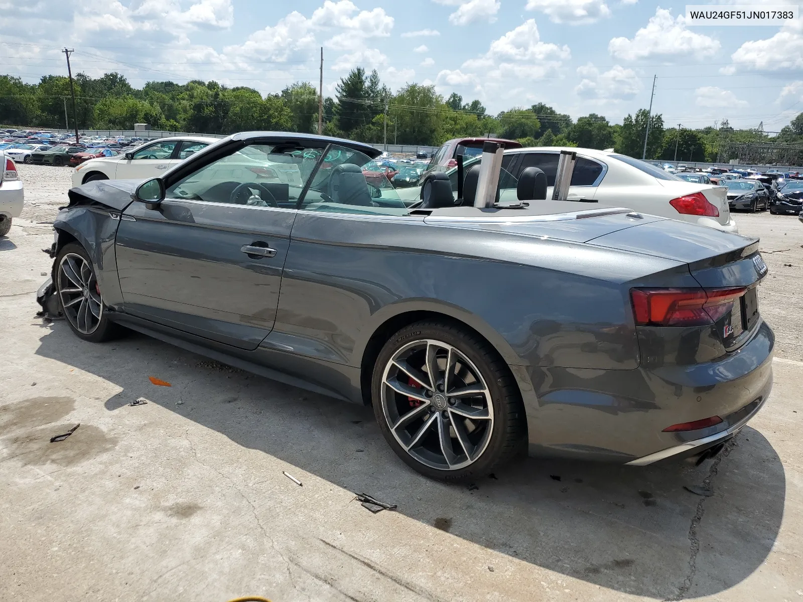 2018 Audi S5 Prestige VIN: WAU24GF51JN017383 Lot: 62489424