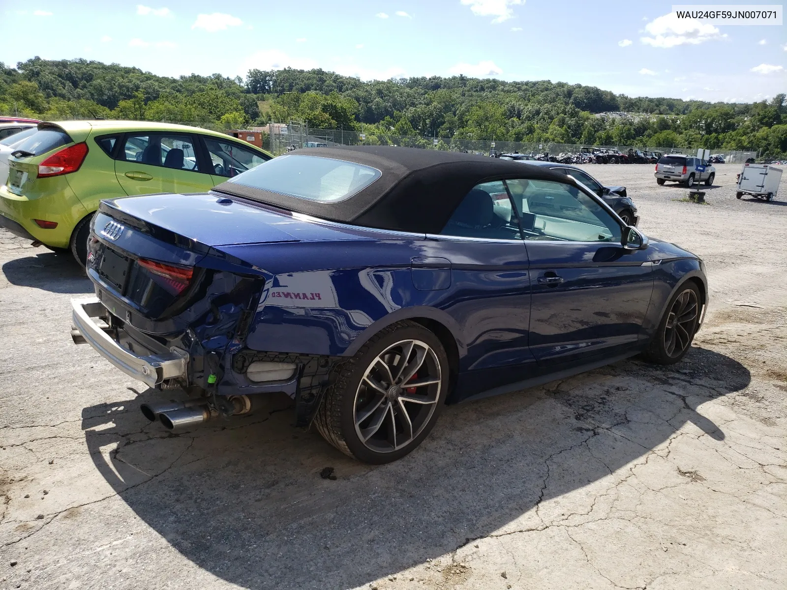 WAU24GF59JN007071 2018 Audi S5 Prestige