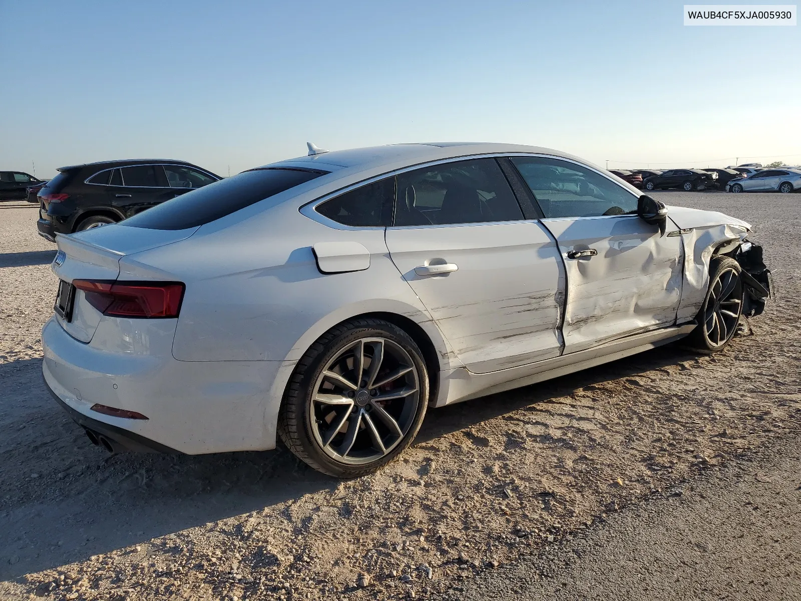 2018 Audi S5 Premium Plus VIN: WAUB4CF5XJA005930 Lot: 66410084