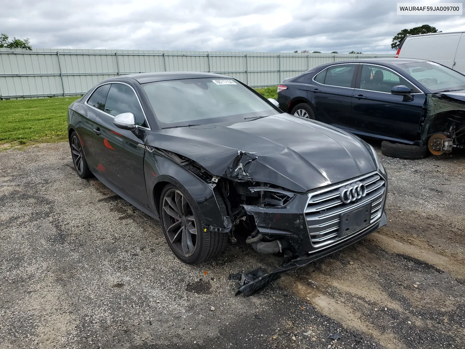 WAUR4AF59JA009700 2018 Audi S5 Prestige