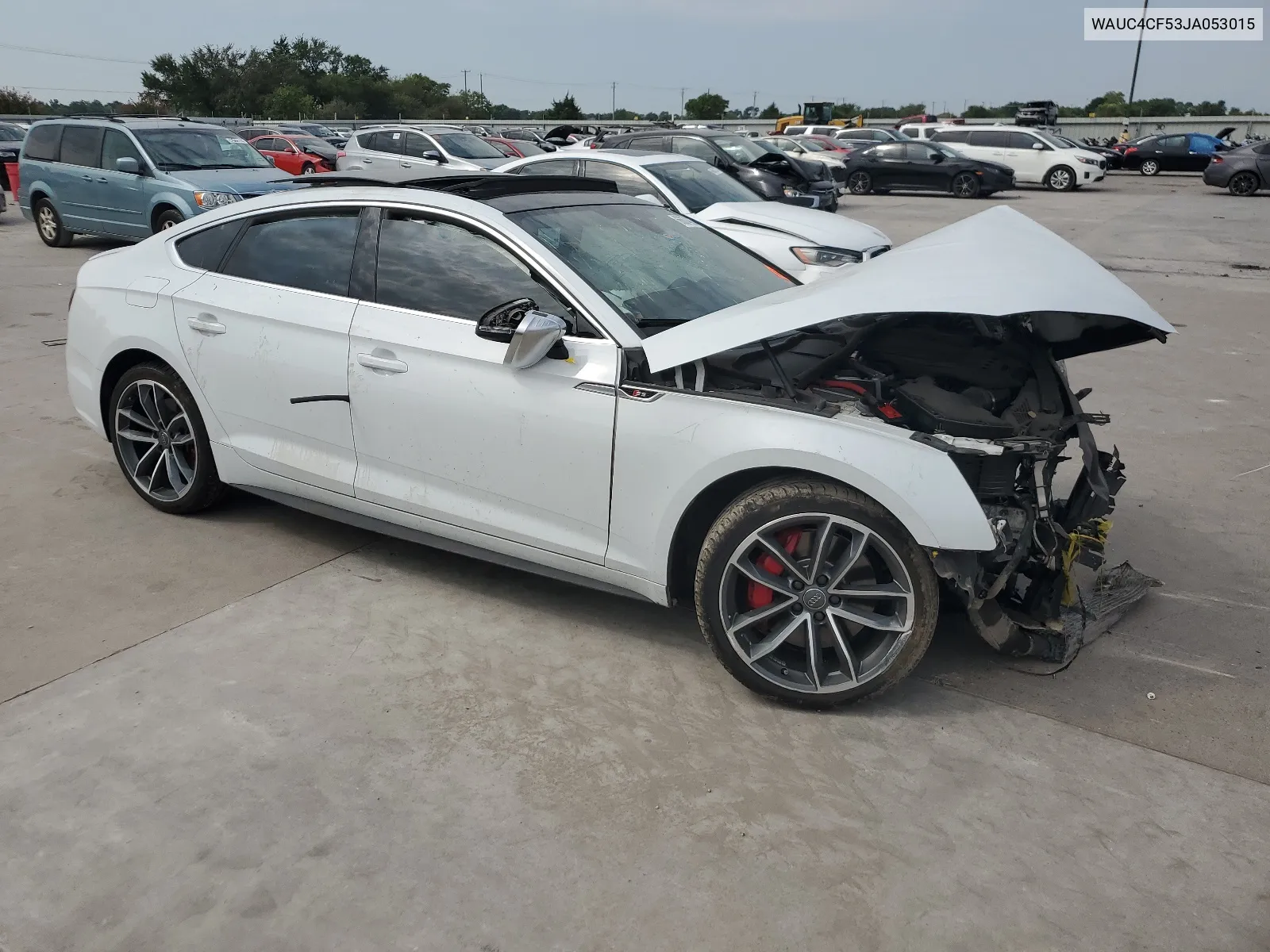 WAUC4CF53JA053015 2018 Audi S5 Prestige