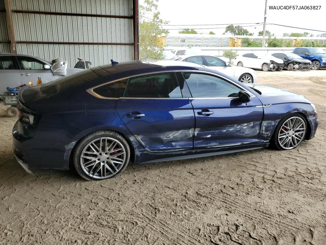 WAUC4DF57JA063827 2018 Audi S5 Prestige