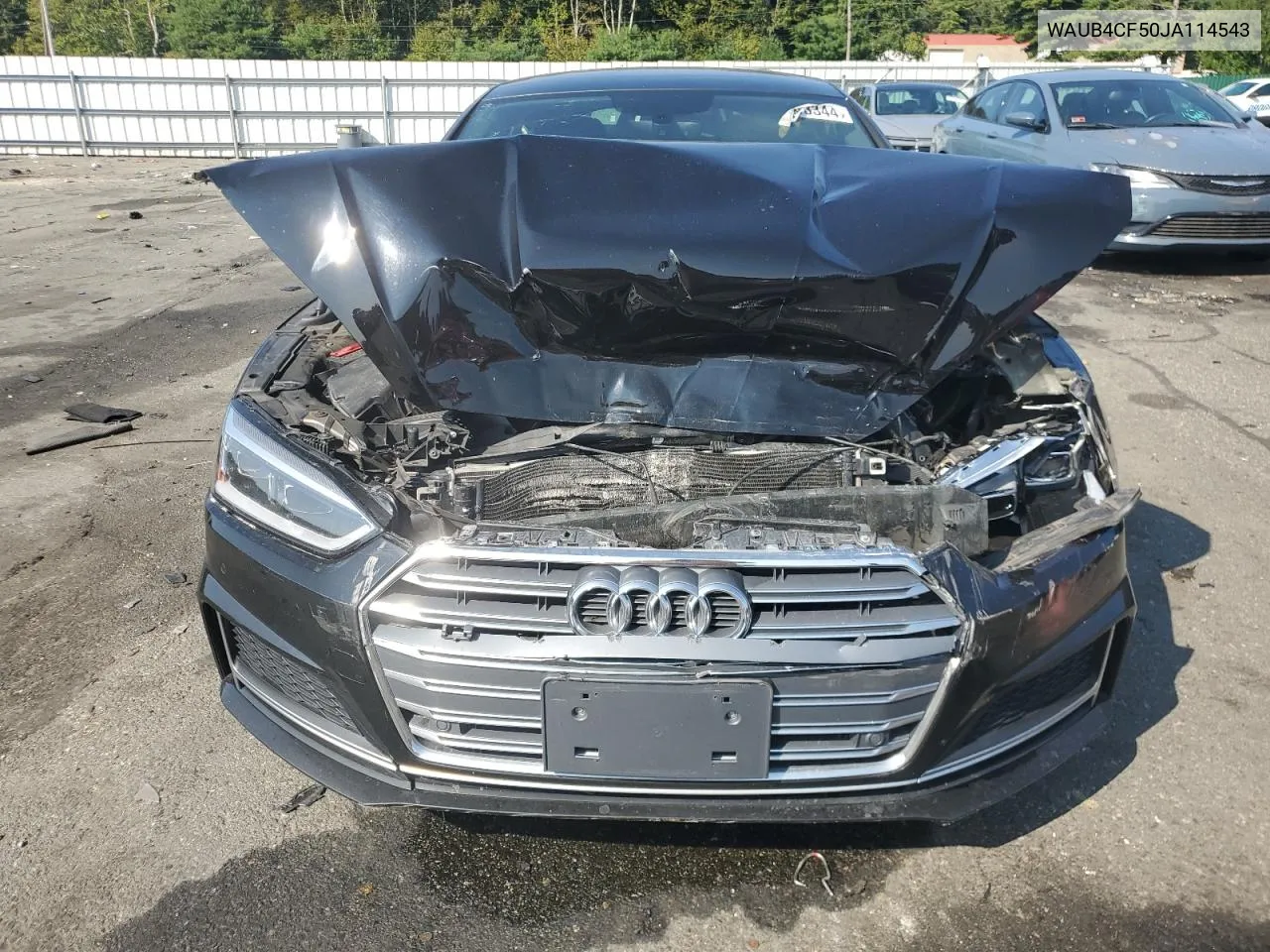 2018 Audi S5 Premium Plus VIN: WAUB4CF50JA114543 Lot: 70653344