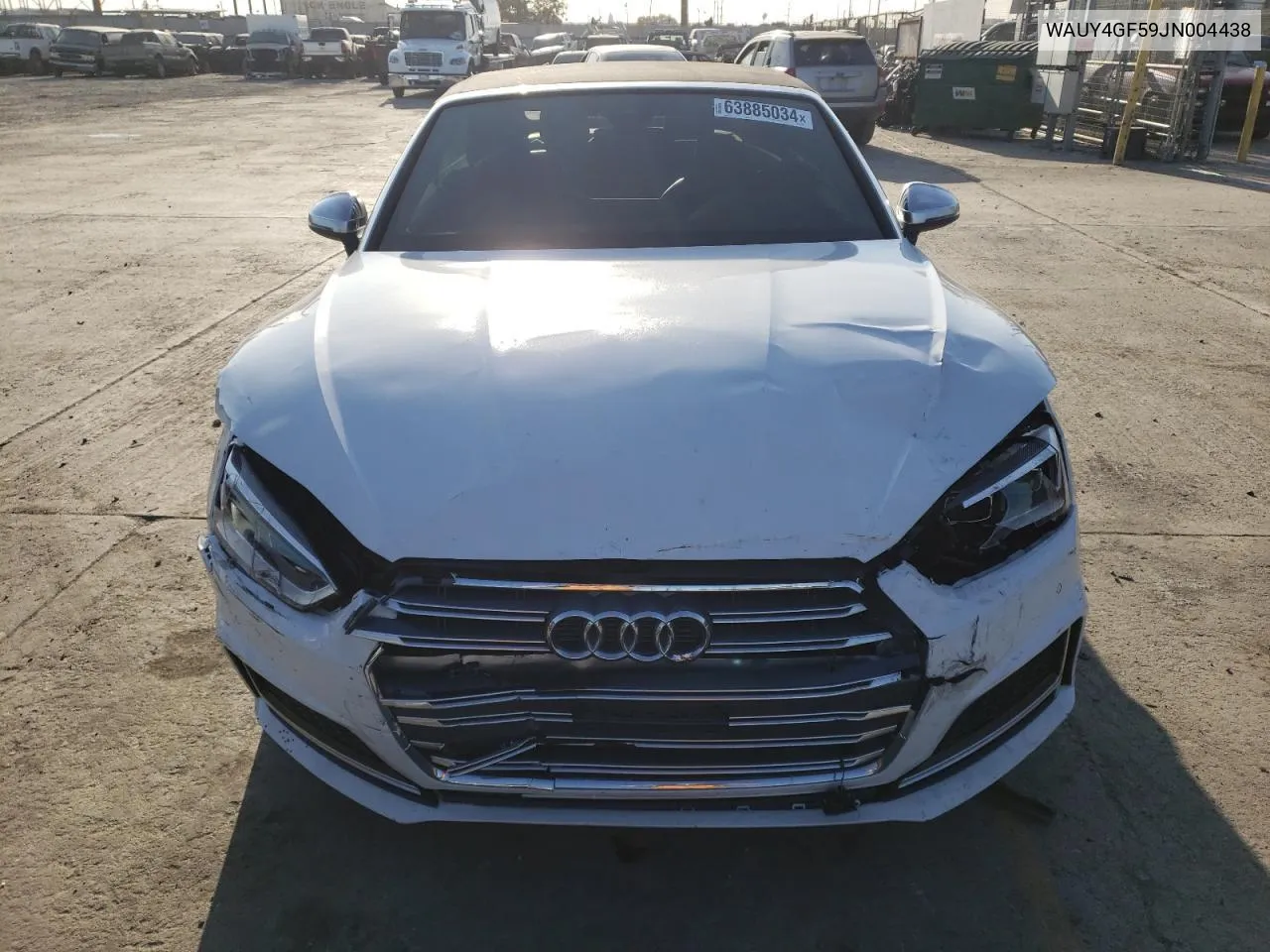 2018 Audi S5 Premium Plus VIN: WAUY4GF59JN004438 Lot: 72654784