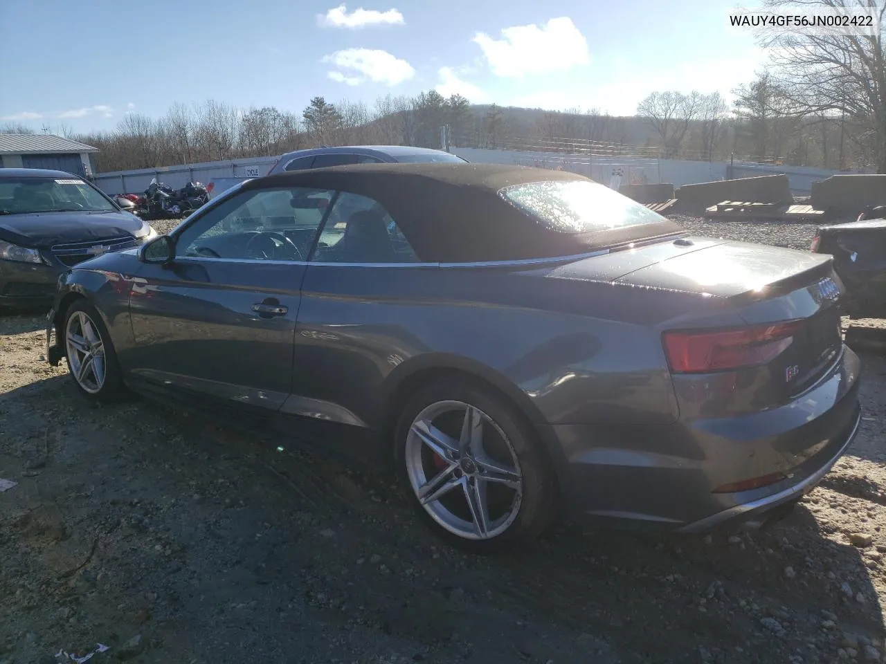 WAUY4GF56JN002422 2018 Audi S5 Premium Plus