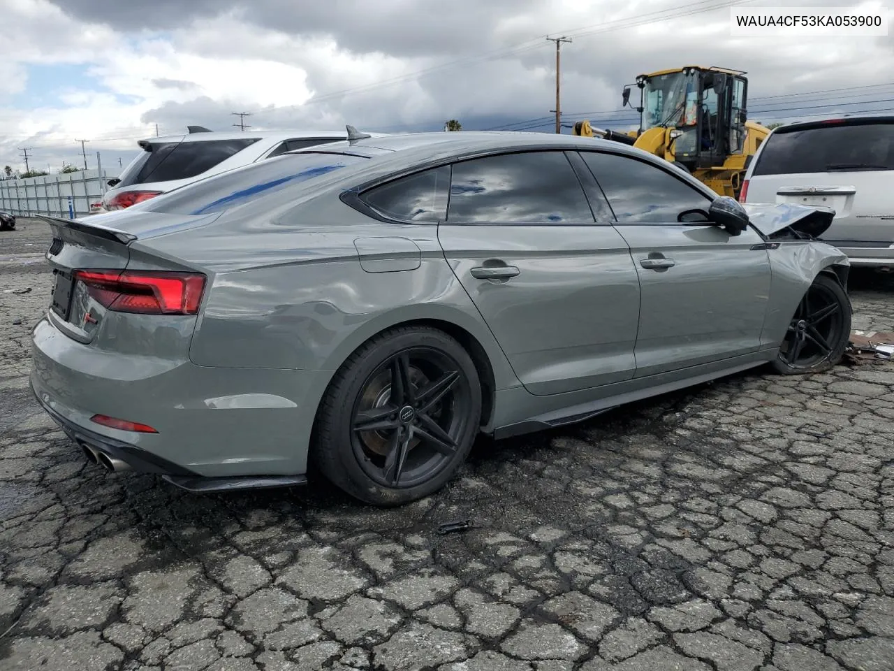 2019 Audi S5 Premium VIN: WAUA4CF53KA053900 Lot: 41741874