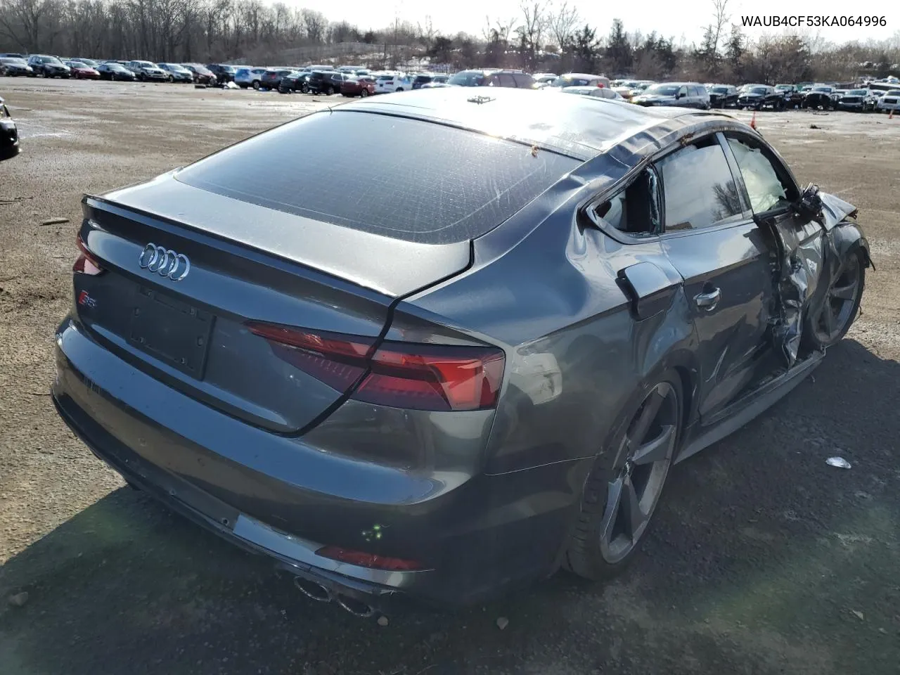 2019 Audi S5 Premium Plus VIN: WAUB4CF53KA064996 Lot: 42953114