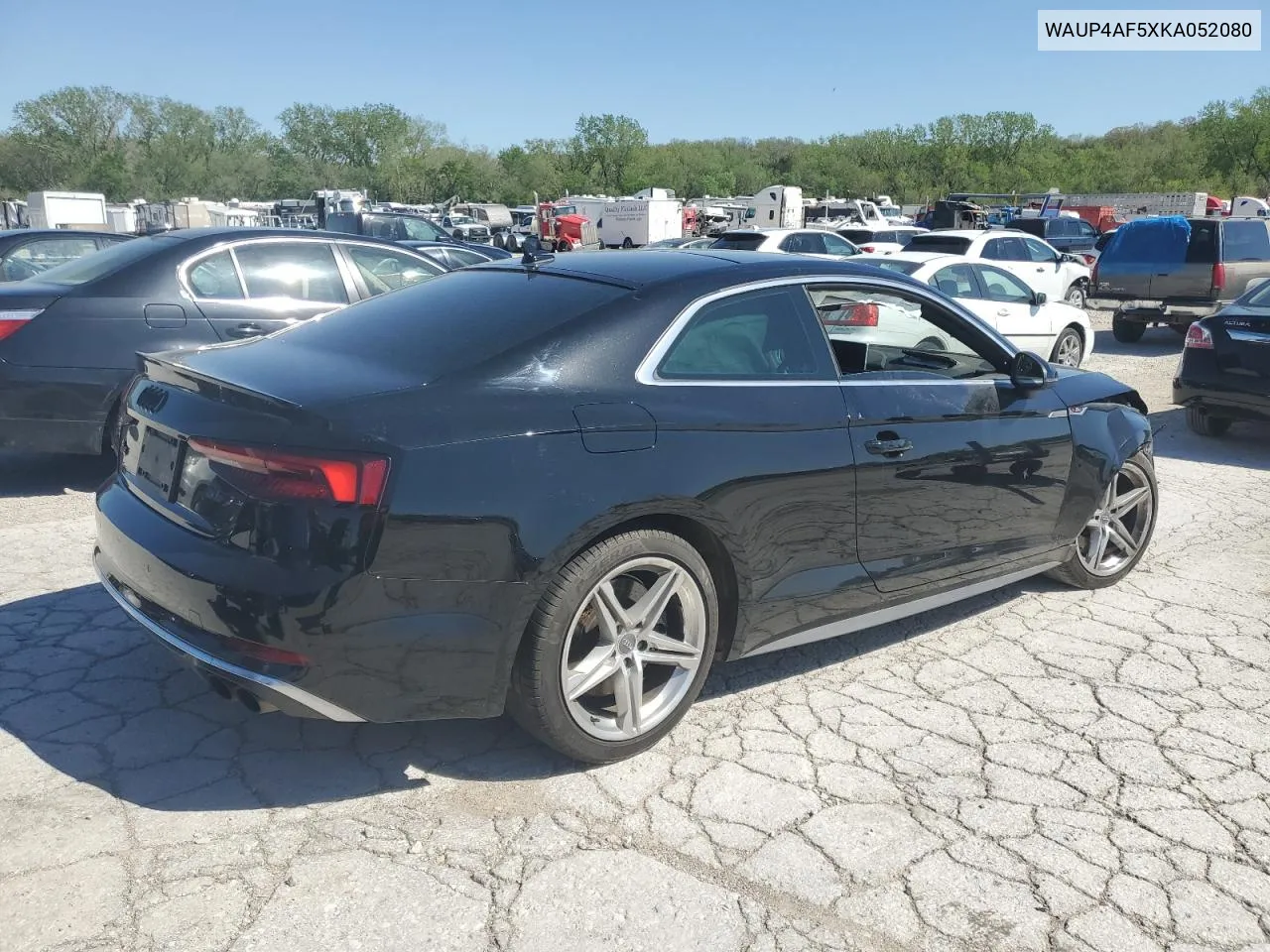 2019 Audi S5 Premium Plus VIN: WAUP4AF5XKA052080 Lot: 51229734