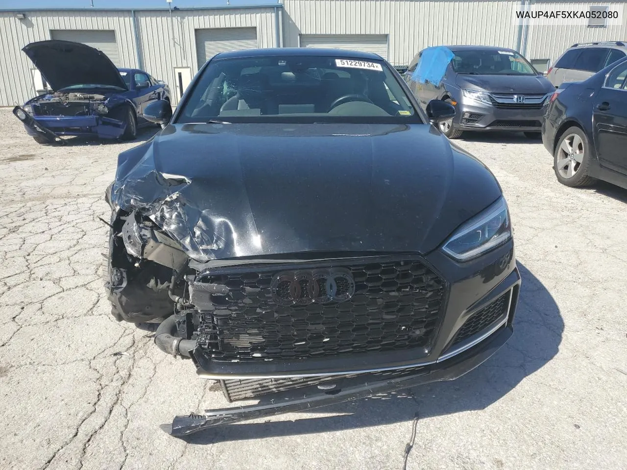 2019 Audi S5 Premium Plus VIN: WAUP4AF5XKA052080 Lot: 51229734