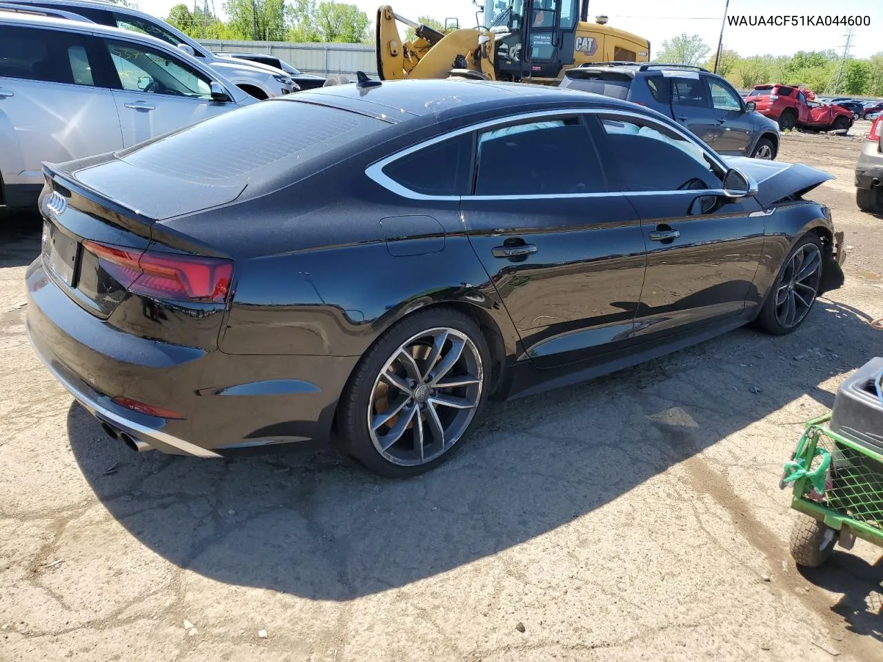 2019 Audi S5 Premium VIN: WAUA4CF51KA044600 Lot: 53850334