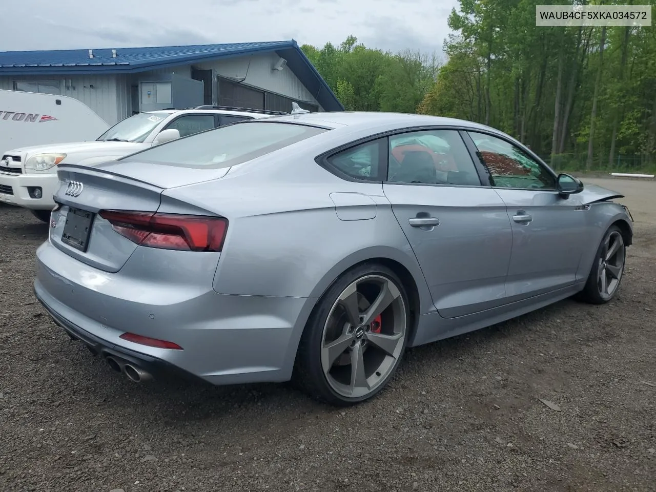 2019 Audi S5 Premium Plus VIN: WAUB4CF5XKA034572 Lot: 54435664