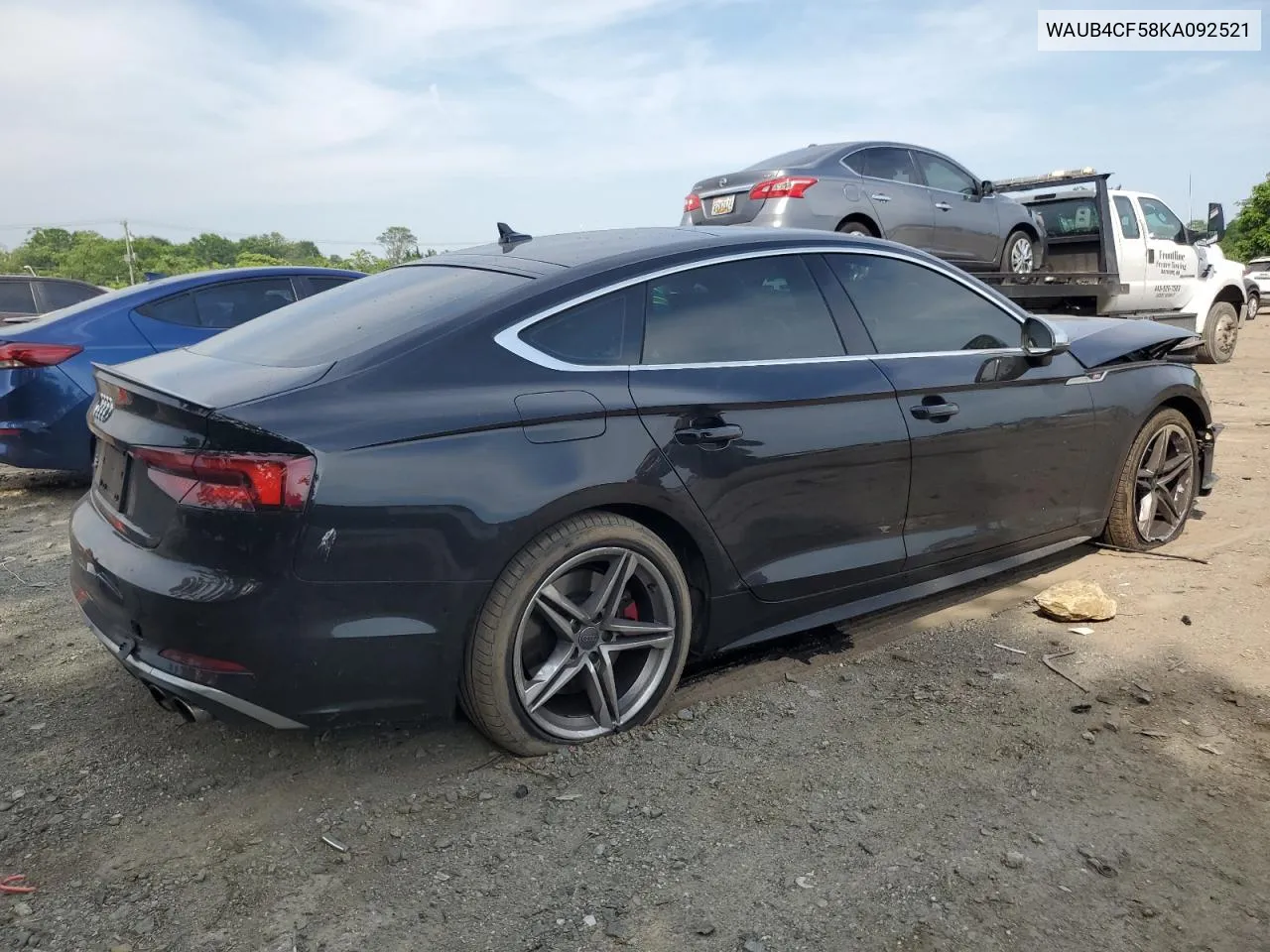 2019 Audi S5 Premium Plus VIN: WAUB4CF58KA092521 Lot: 55824564