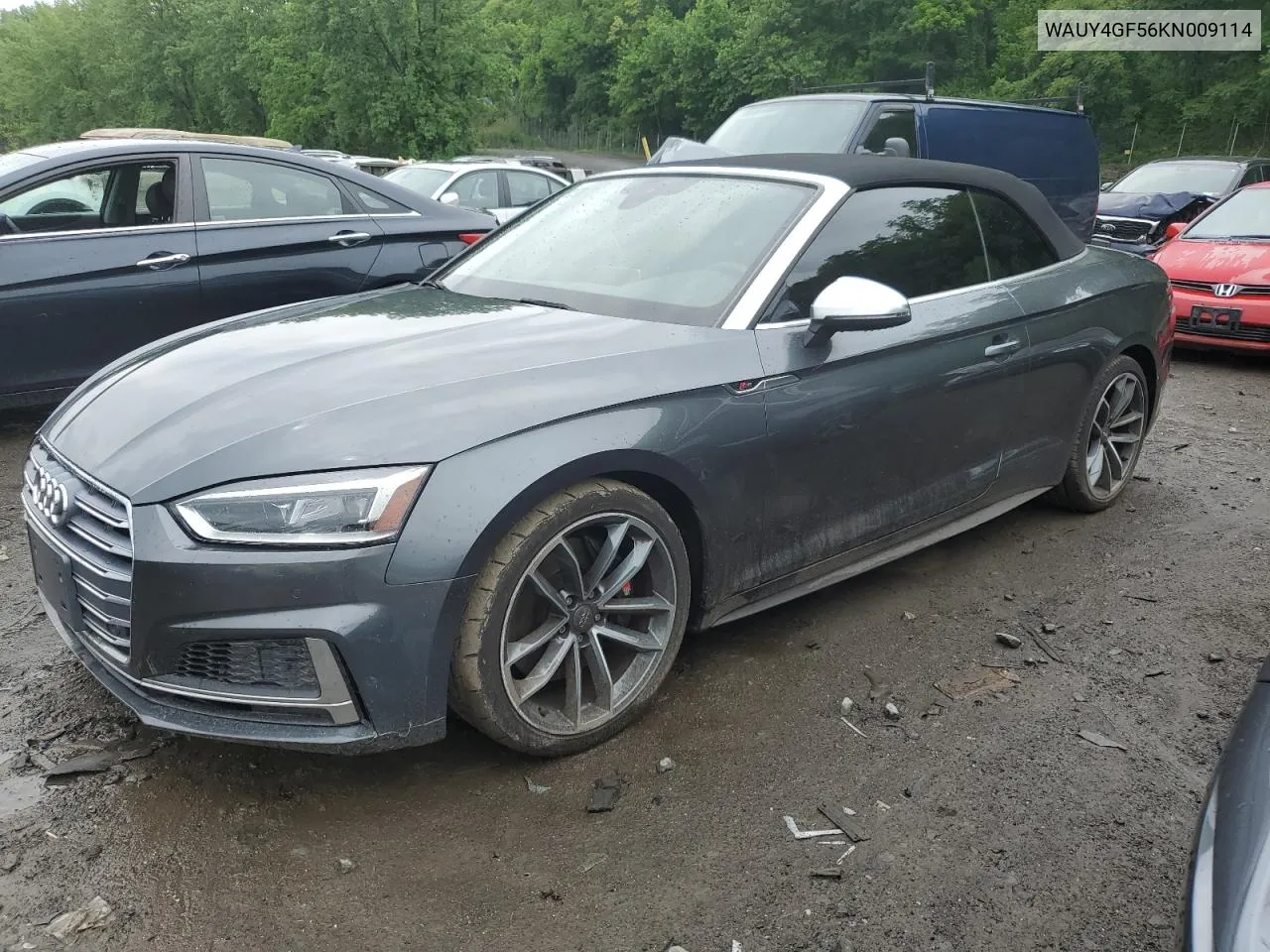 2019 Audi S5 Premium Plus VIN: WAUY4GF56KN009114 Lot: 56138544