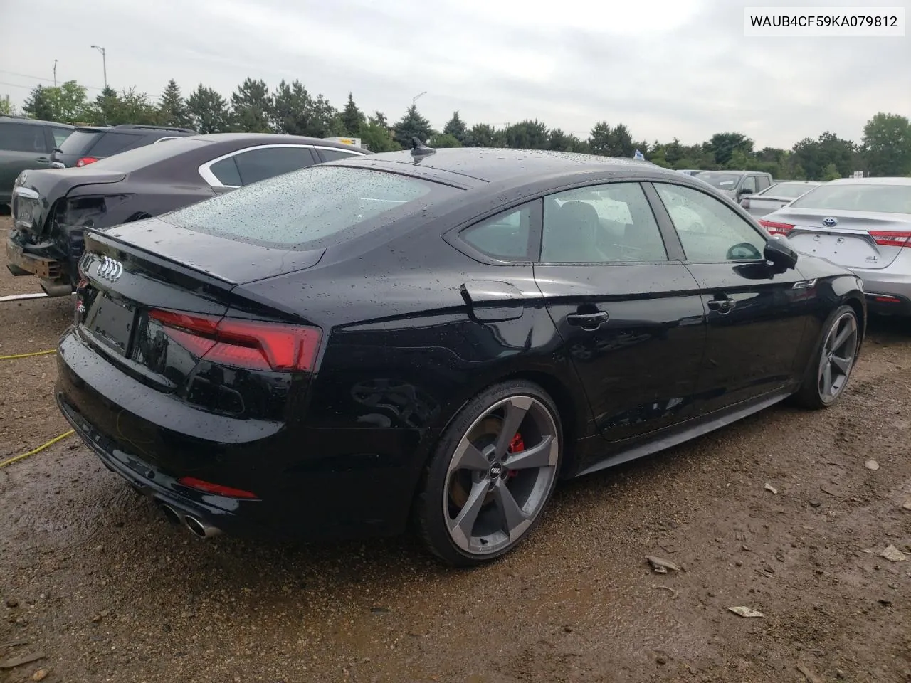 2019 Audi S5 Premium Plus VIN: WAUB4CF59KA079812 Lot: 56528454