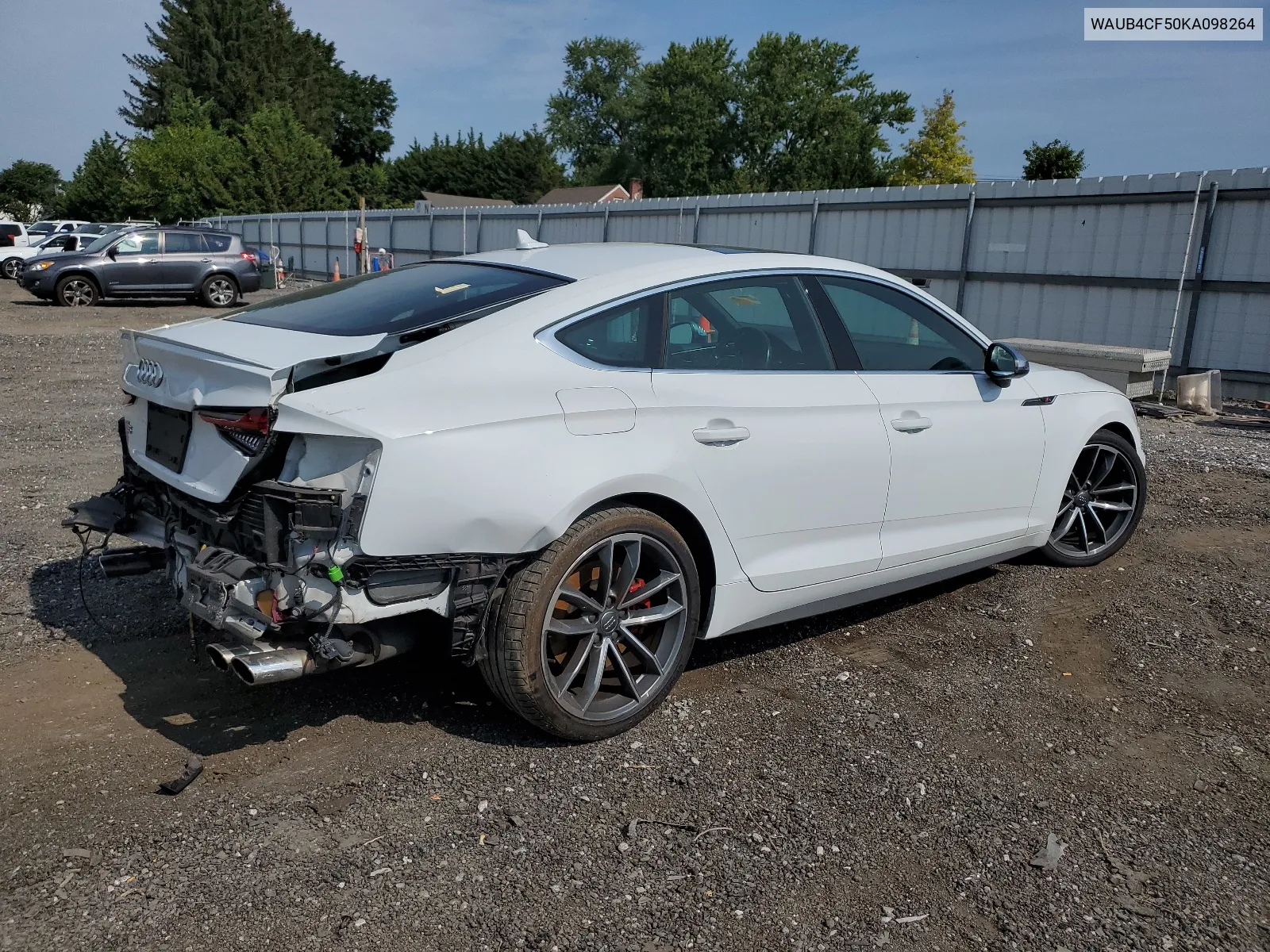 2019 Audi S5 Premium Plus VIN: WAUB4CF50KA098264 Lot: 67587564