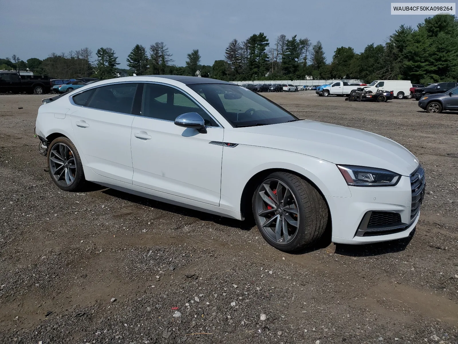 2019 Audi S5 Premium Plus VIN: WAUB4CF50KA098264 Lot: 67587564