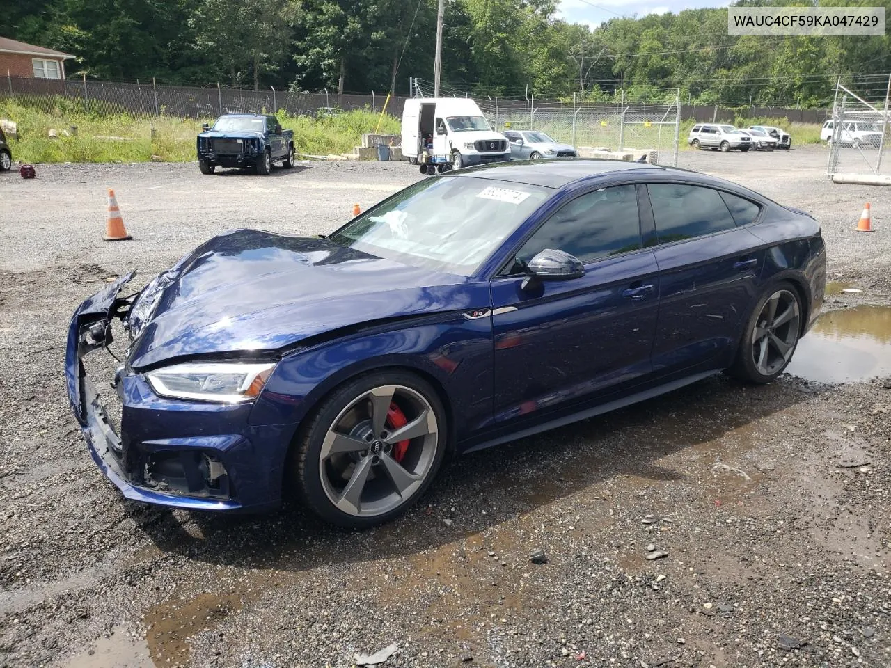 WAUC4CF59KA047429 2019 Audi S5 Prestige