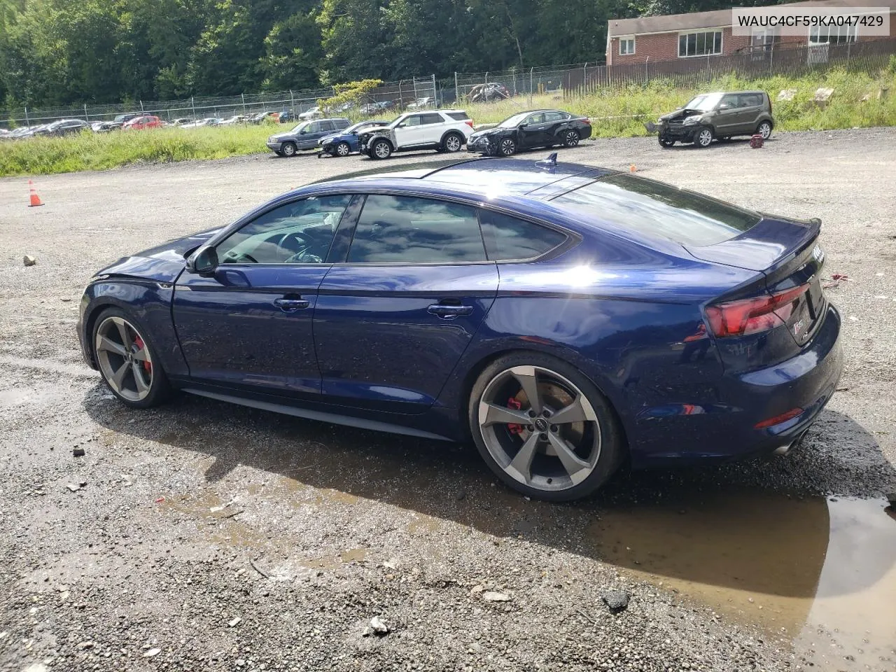 WAUC4CF59KA047429 2019 Audi S5 Prestige