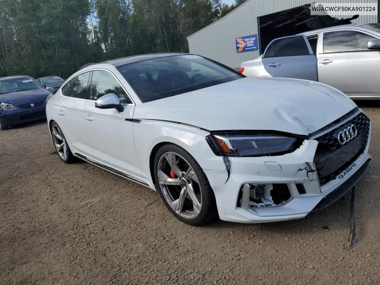 2019 Audi Rs5 VIN: WUACWCF50KA901224 Lot: 68727524