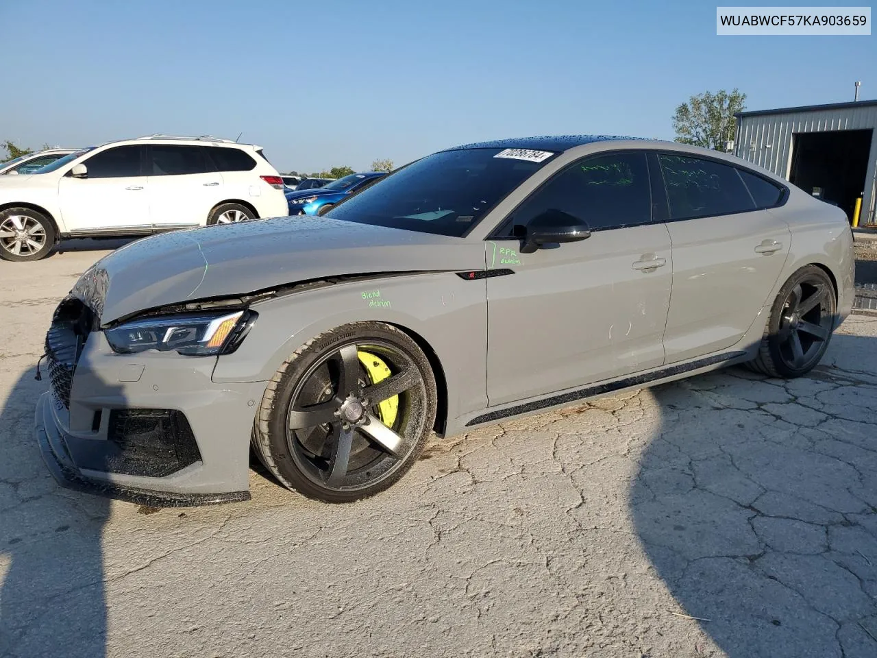 WUABWCF57KA903659 2019 Audi Rs5