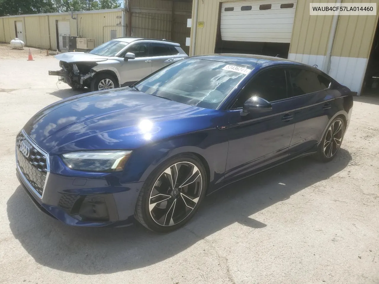 2020 Audi S5 Prestige VIN: WAUB4CF57LA014460 Lot: 53436244