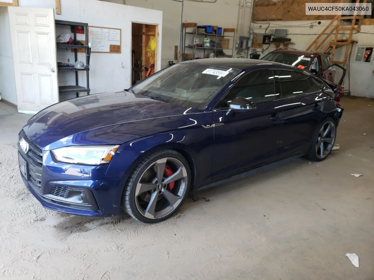 2020 Audi S5 Prestige VIN: WAUC4CF50KA043060 Lot: 61743594