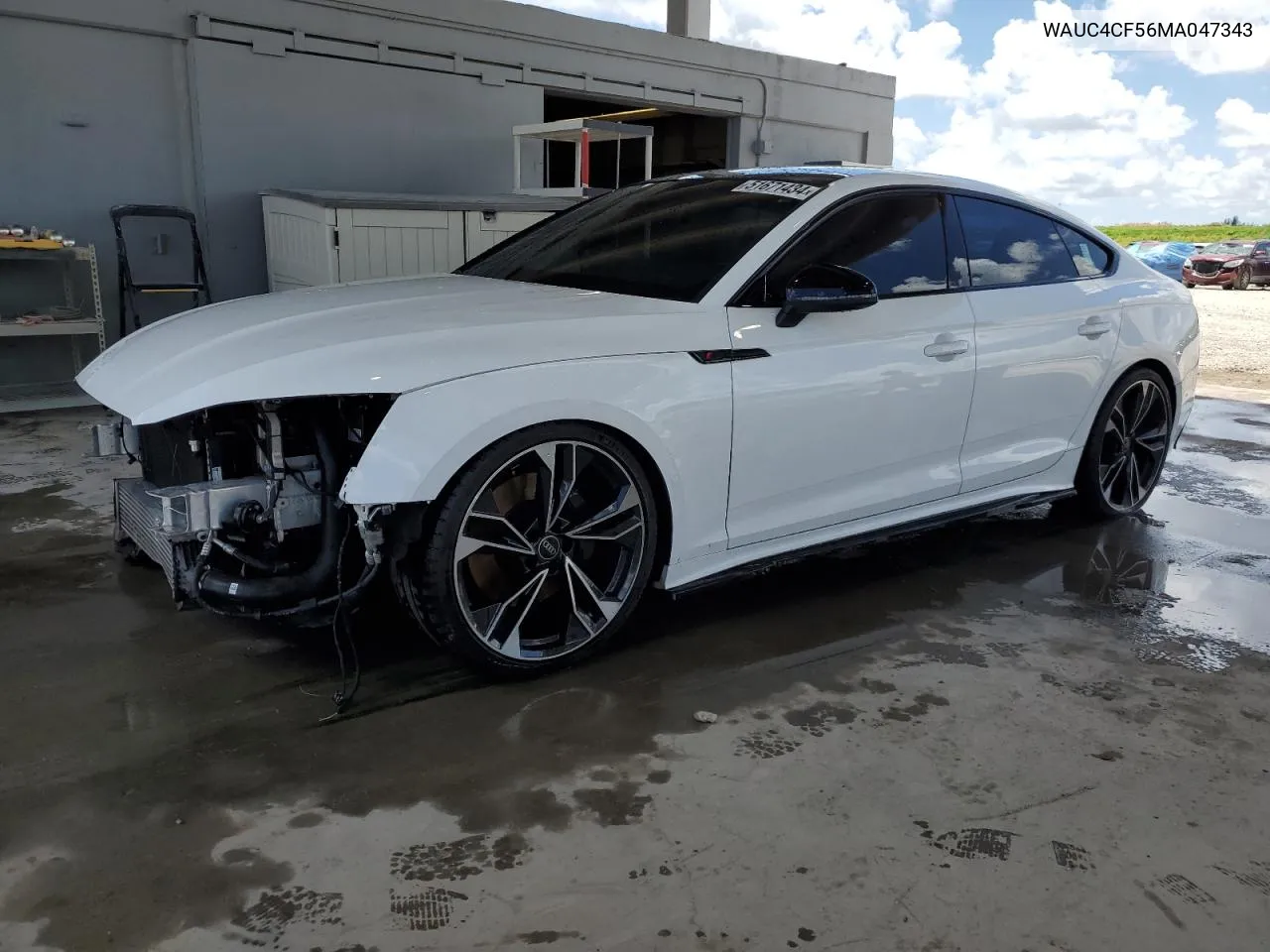 2021 Audi S5 Premium Plus VIN: WAUC4CF56MA047343 Lot: 51671434