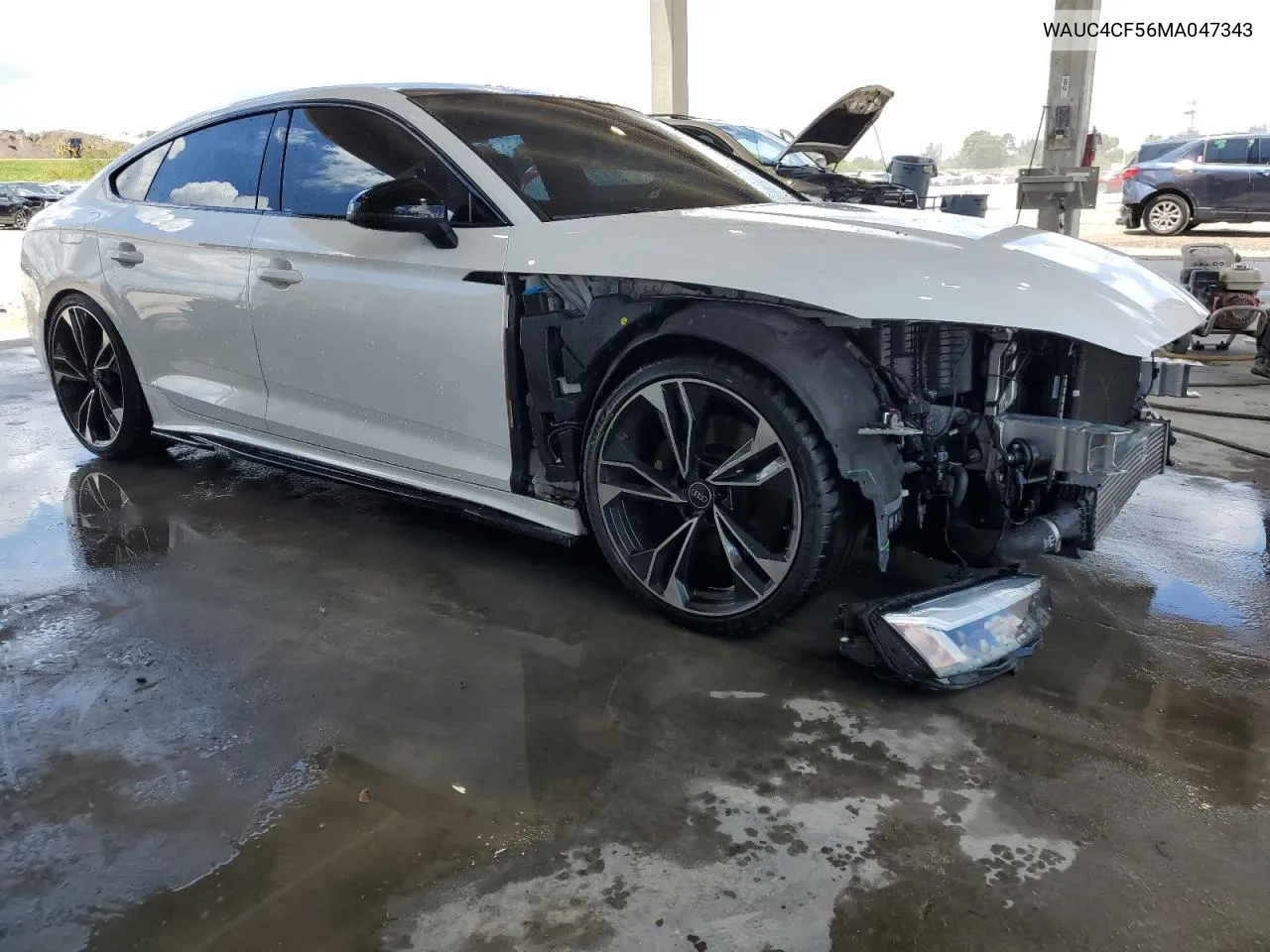 2021 Audi S5 Premium Plus VIN: WAUC4CF56MA047343 Lot: 51671434