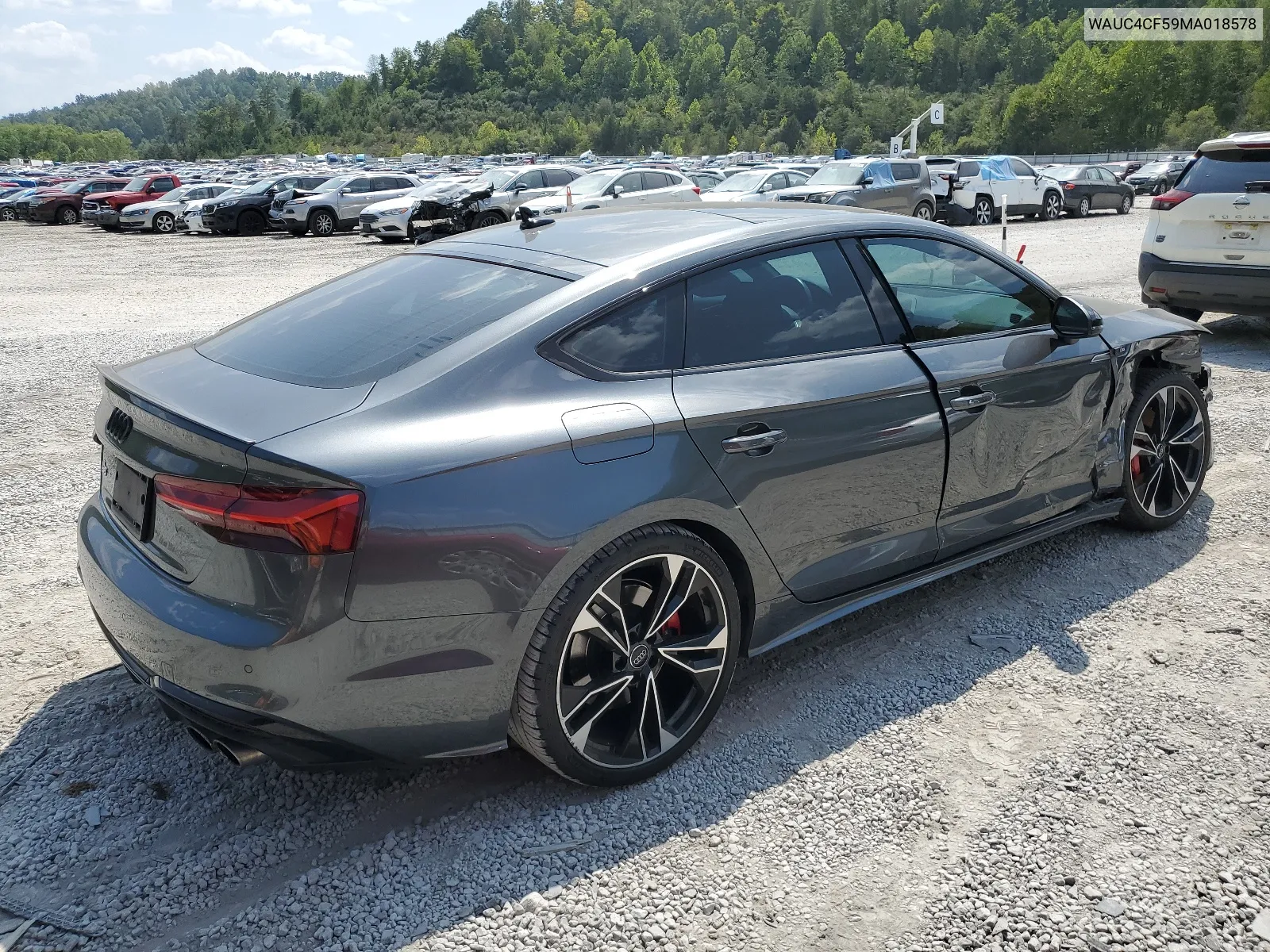 2021 Audi S5 Premium Plus VIN: WAUC4CF59MA018578 Lot: 68693774